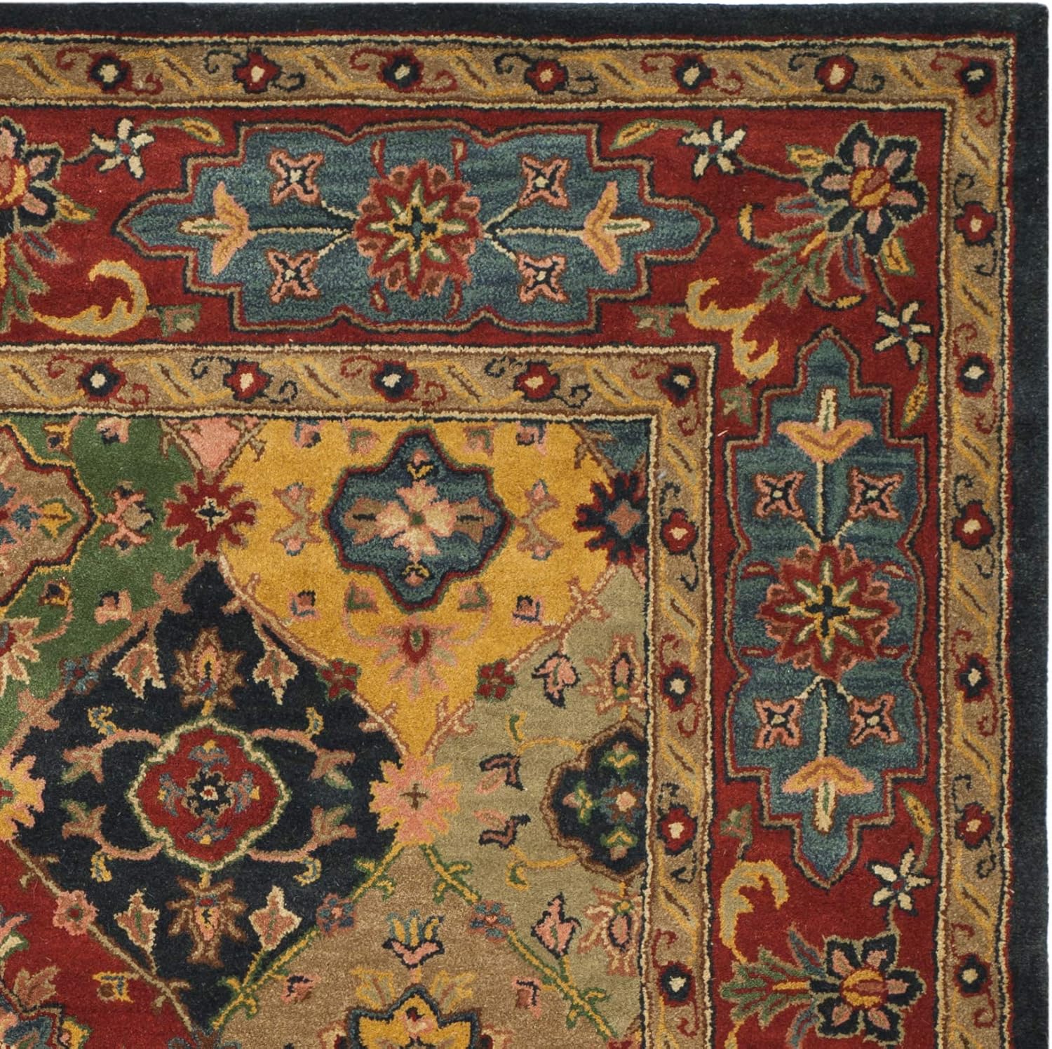Persian Floral Wool Rug