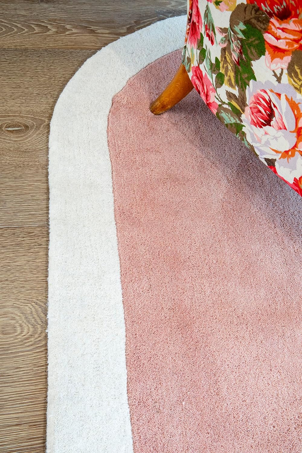 Designer Blush Pink Floor Carpet