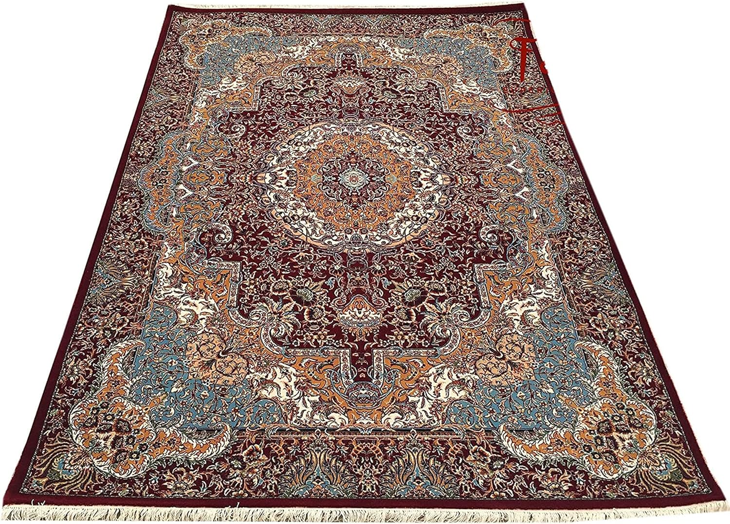 Premium Persian Irani Silk Carpet