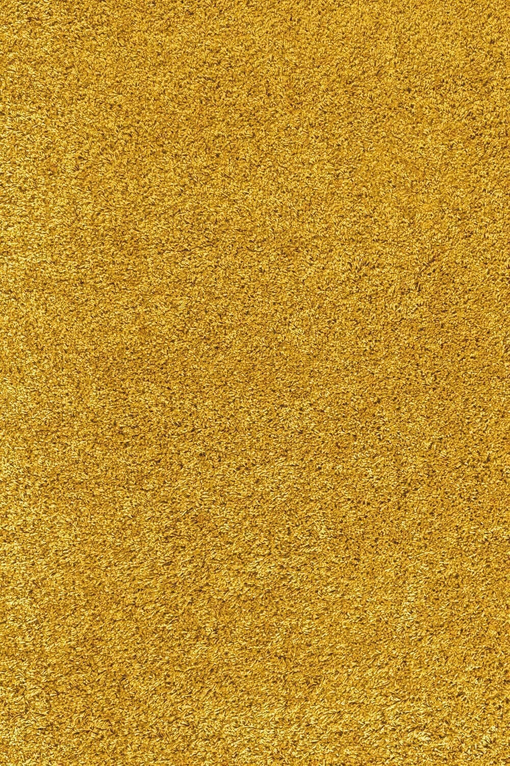 Mustard Yellow Soft Shaggy Living Room Carpet