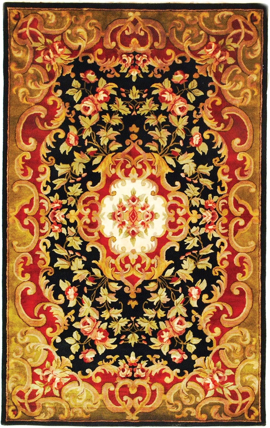 Persian Floral Wool Rug