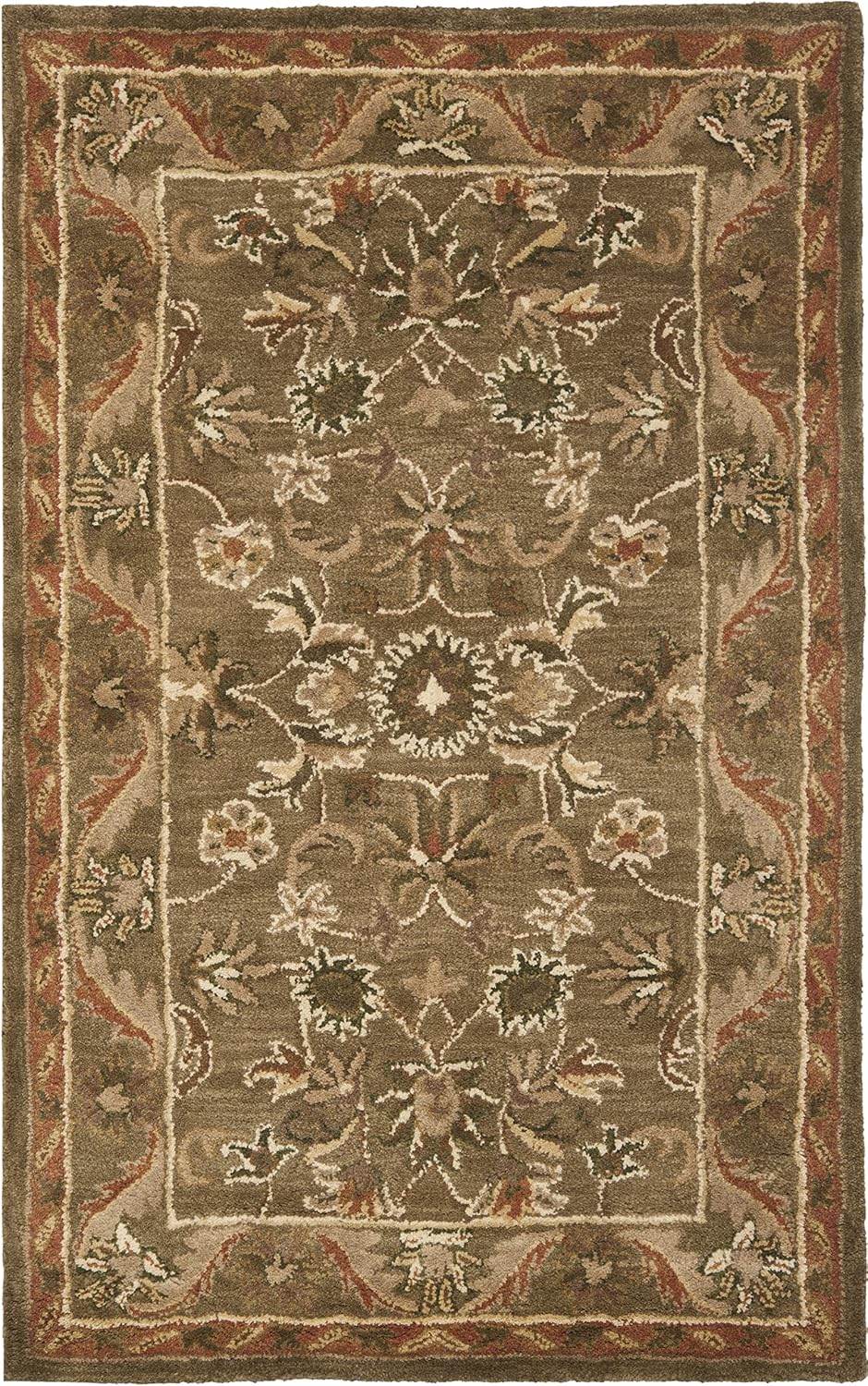 Persian Floral Wool Rug