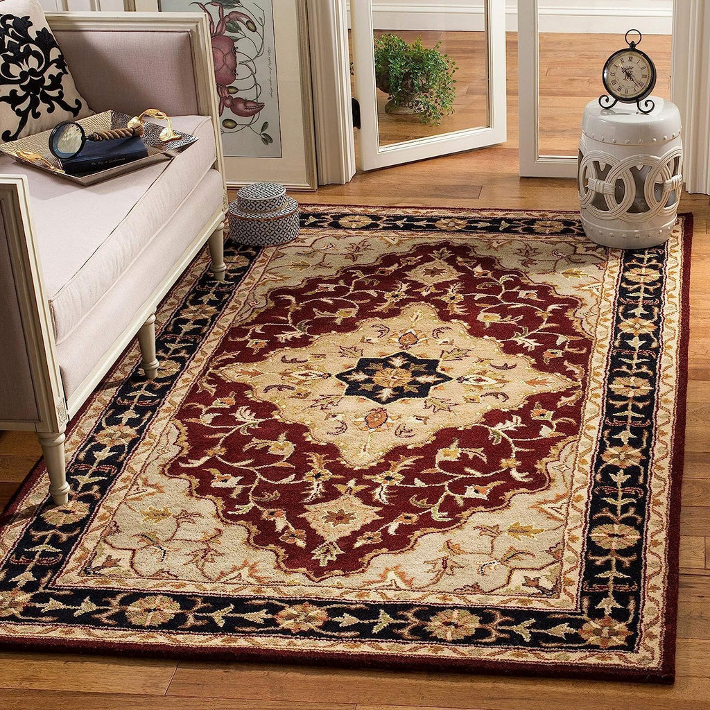 Persian Floral Wool Rug