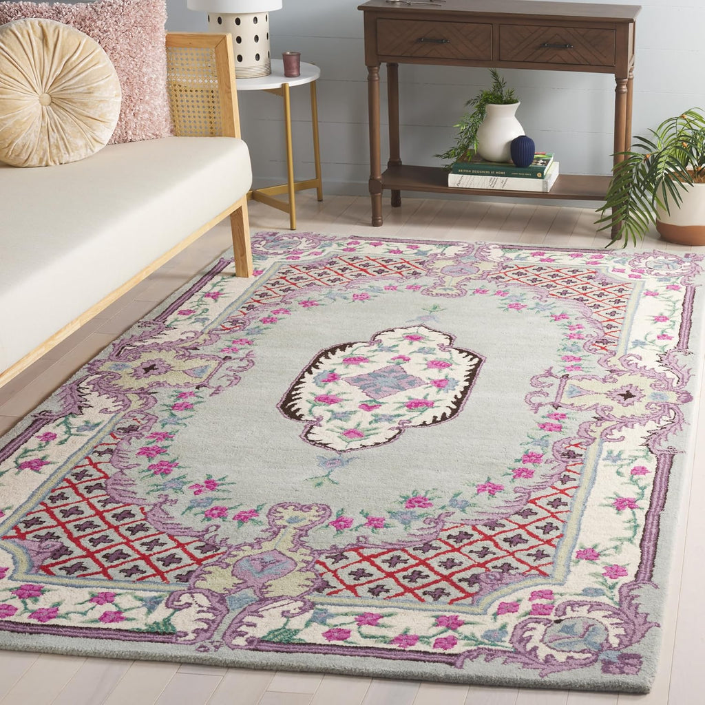 Persian Floral Wool Rug