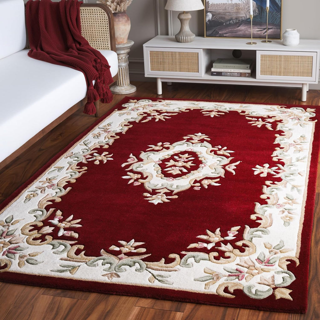 Abushan Elegant Crimson Red Carpet
