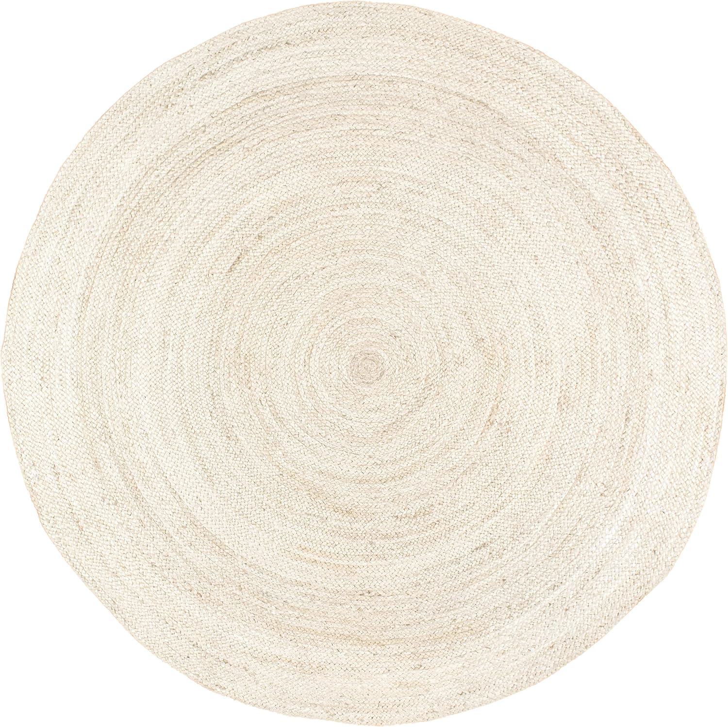 Elegant Braided Jute Rug