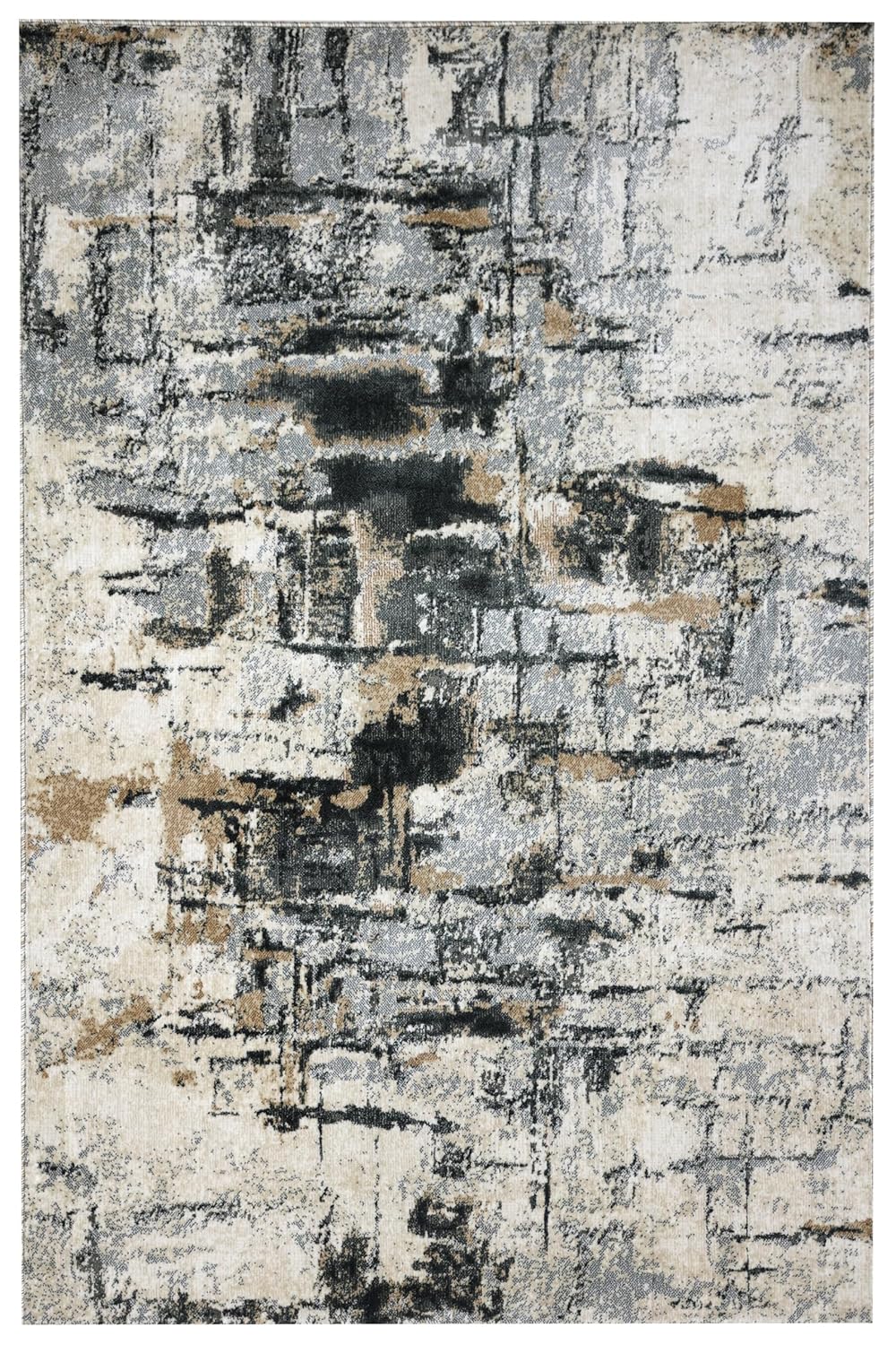 Modern Textured Rugs Luxury Abstract Living Room Rugs