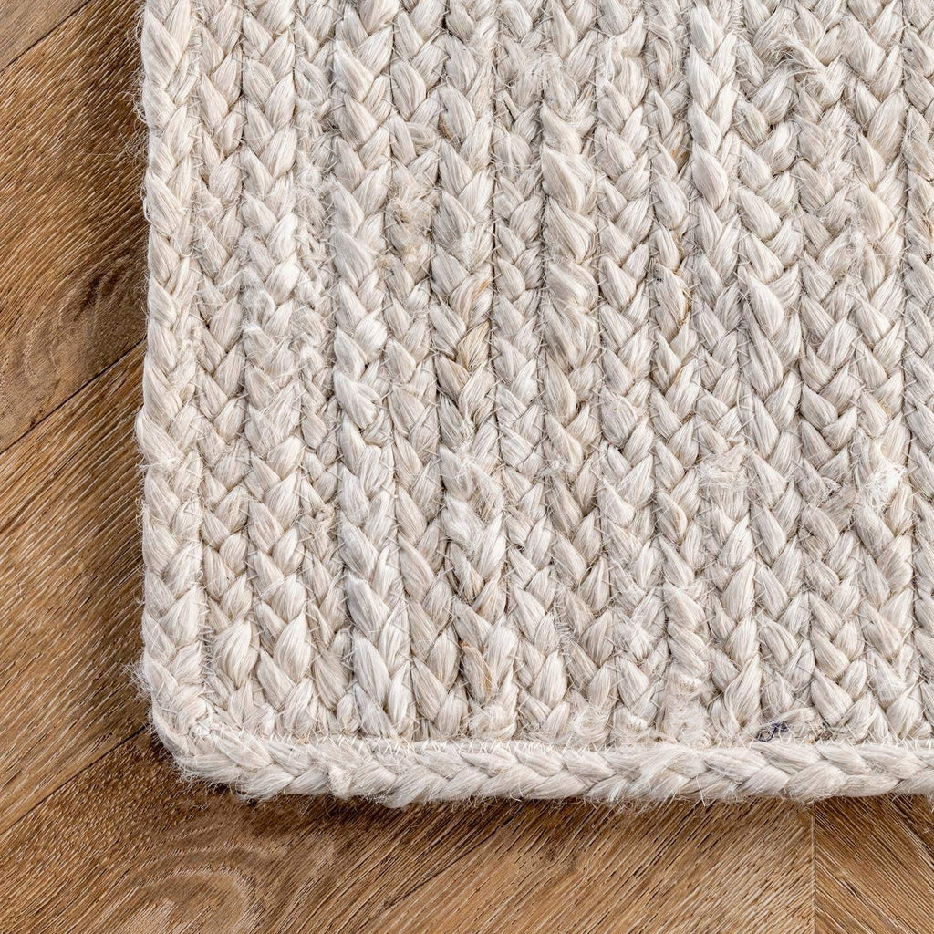 Luxury Ivory Jute Rug