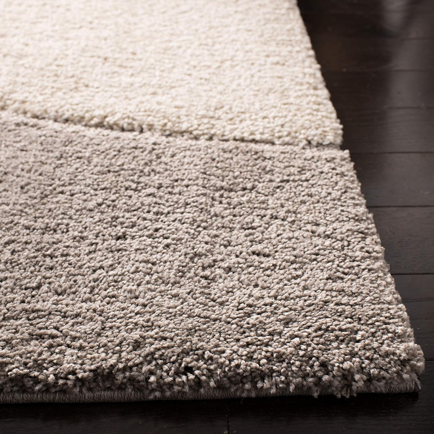 Premium Taupe Ivory Fluid Pattern Carpet & Rug