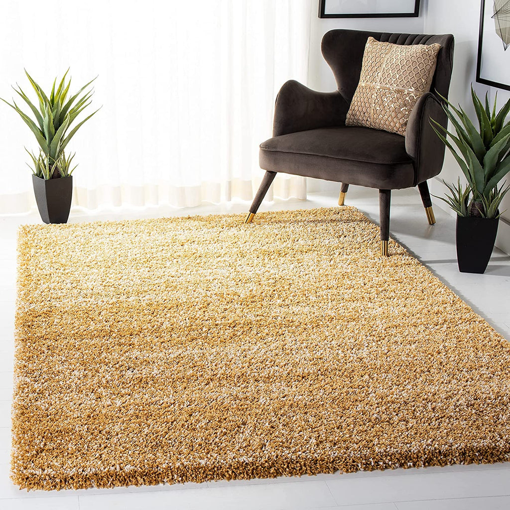 Golden Harvest Shag Area Rug
