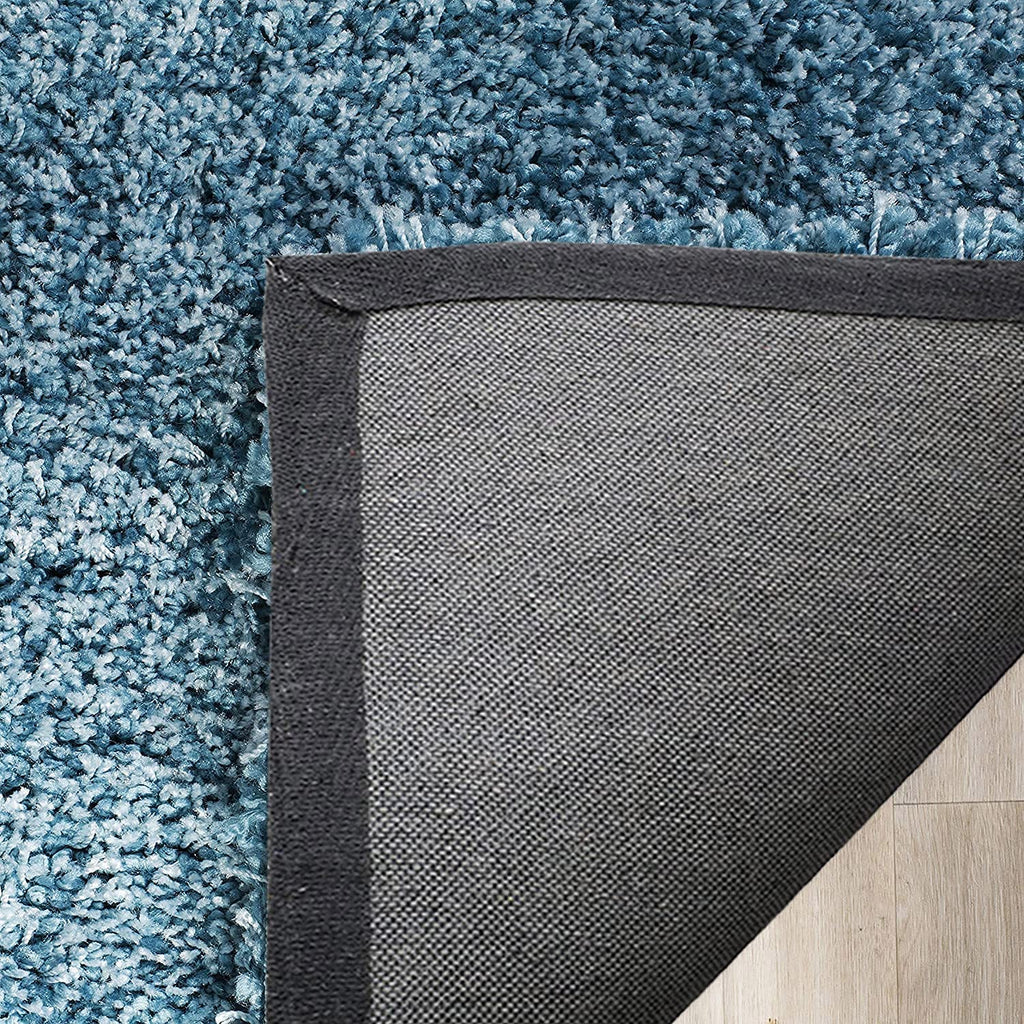 Serene Blue Premium Shaggy Carpet