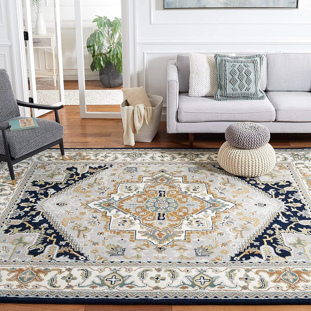 Persian Floral Wool Rug