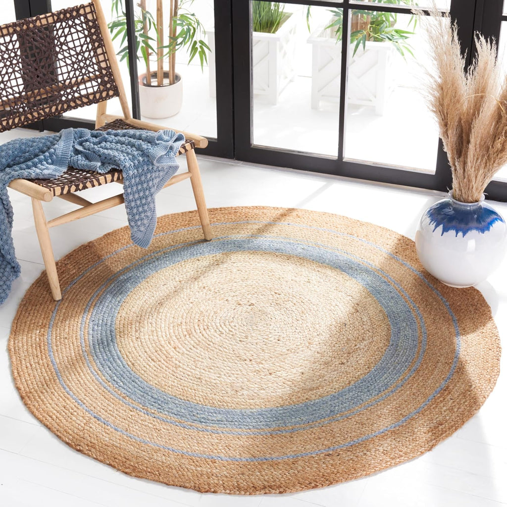 Sustainable Round Jute Carpet