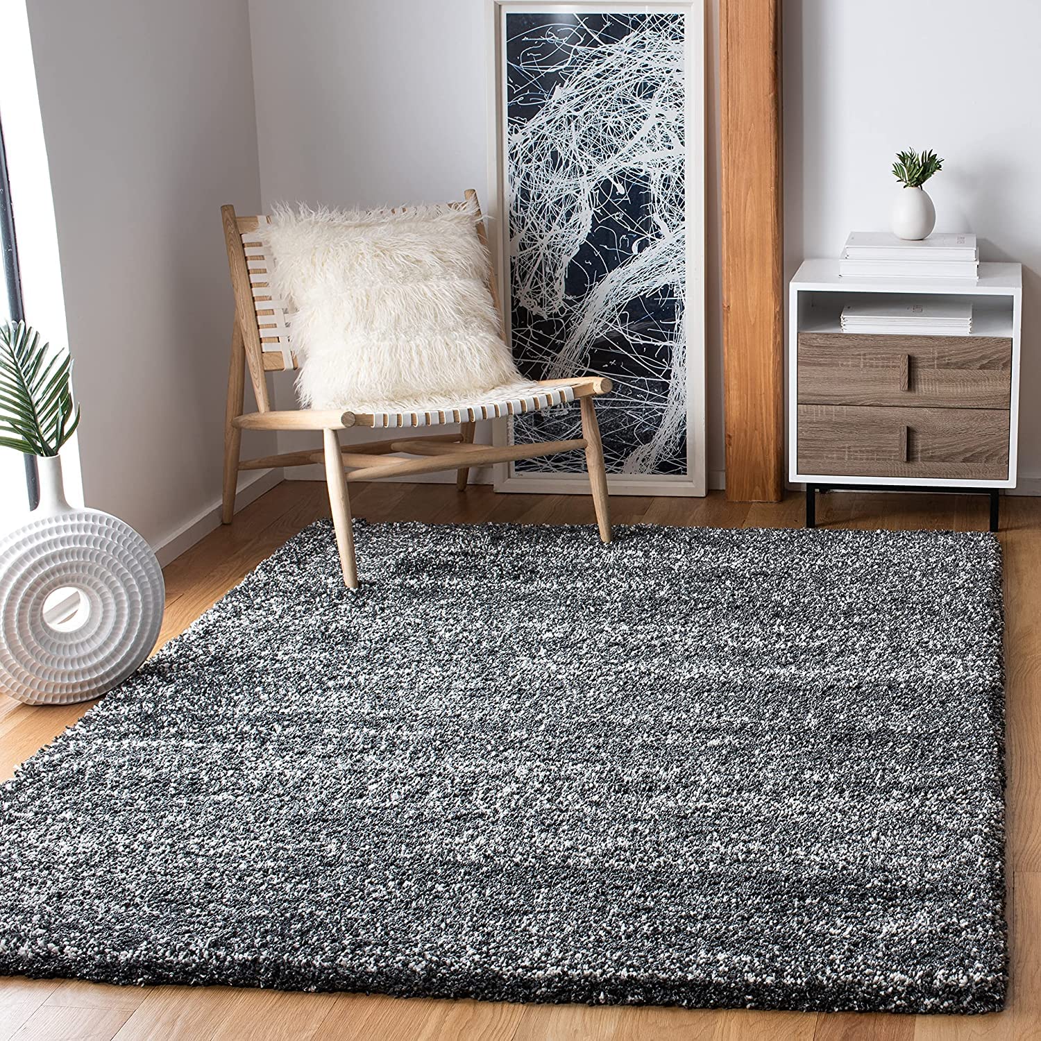 Ash Grey Blend Area Rug