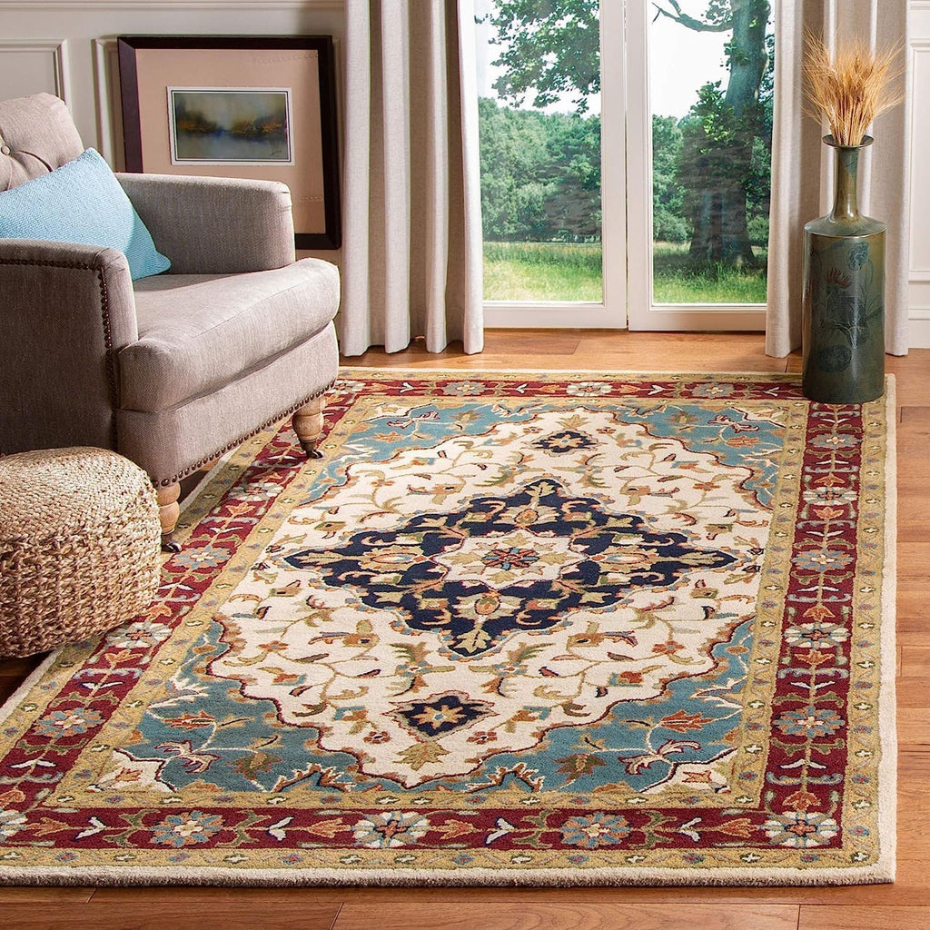 Persian Floral Wool Rug