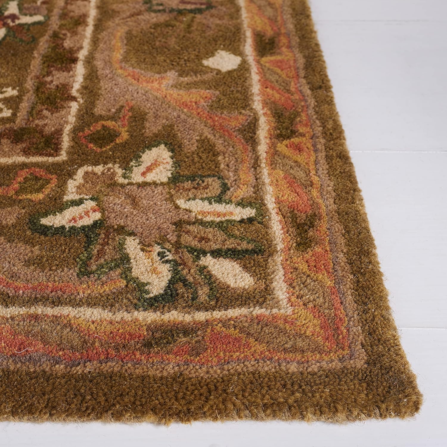 Persian Floral Wool Rug
