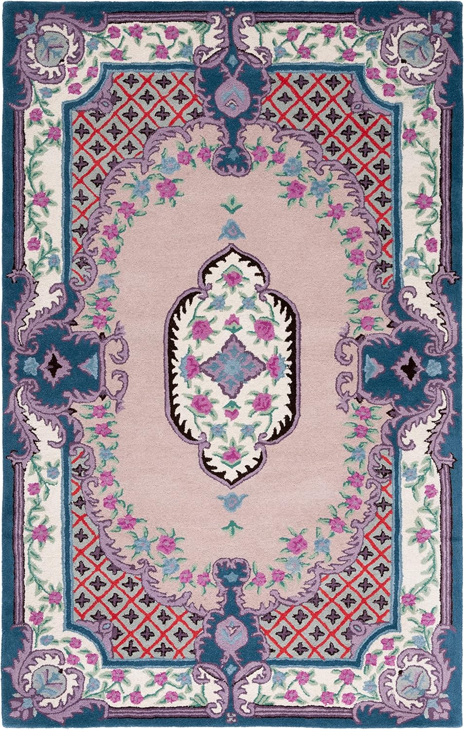 Persian Floral Wool Rug