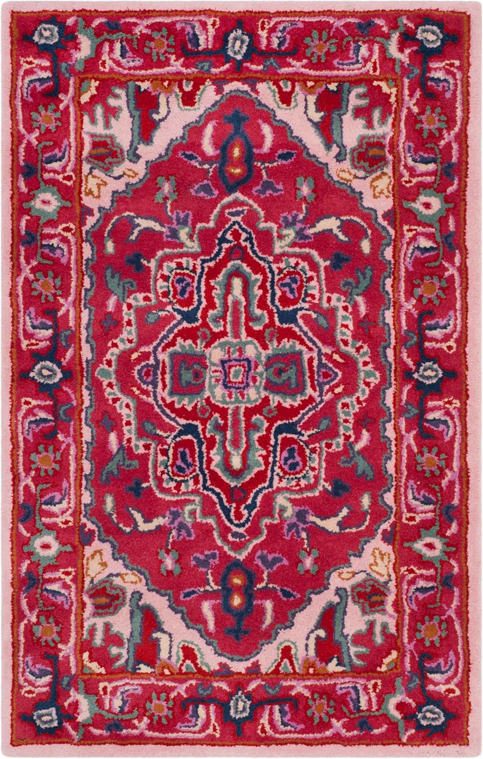 New Zealand Wool Persian Medallion Area Rug