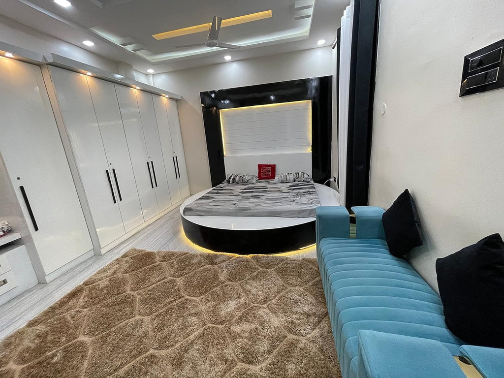 Premium Living Room Beige Carpet & Rug