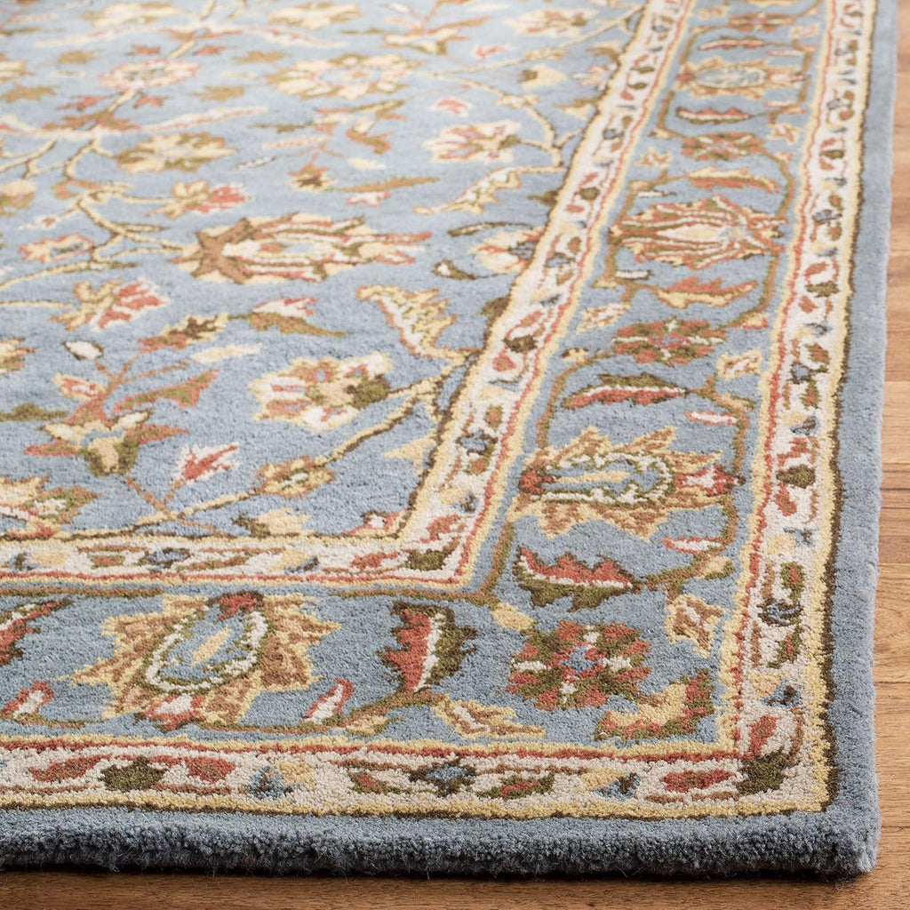 Classic Floral Border Rug