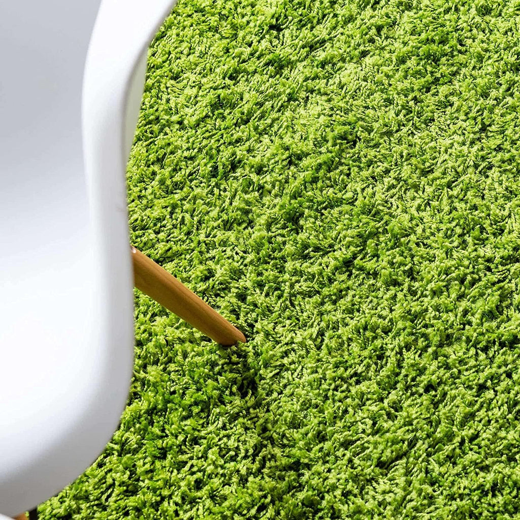Nature Green Premium Shaggy Carpet