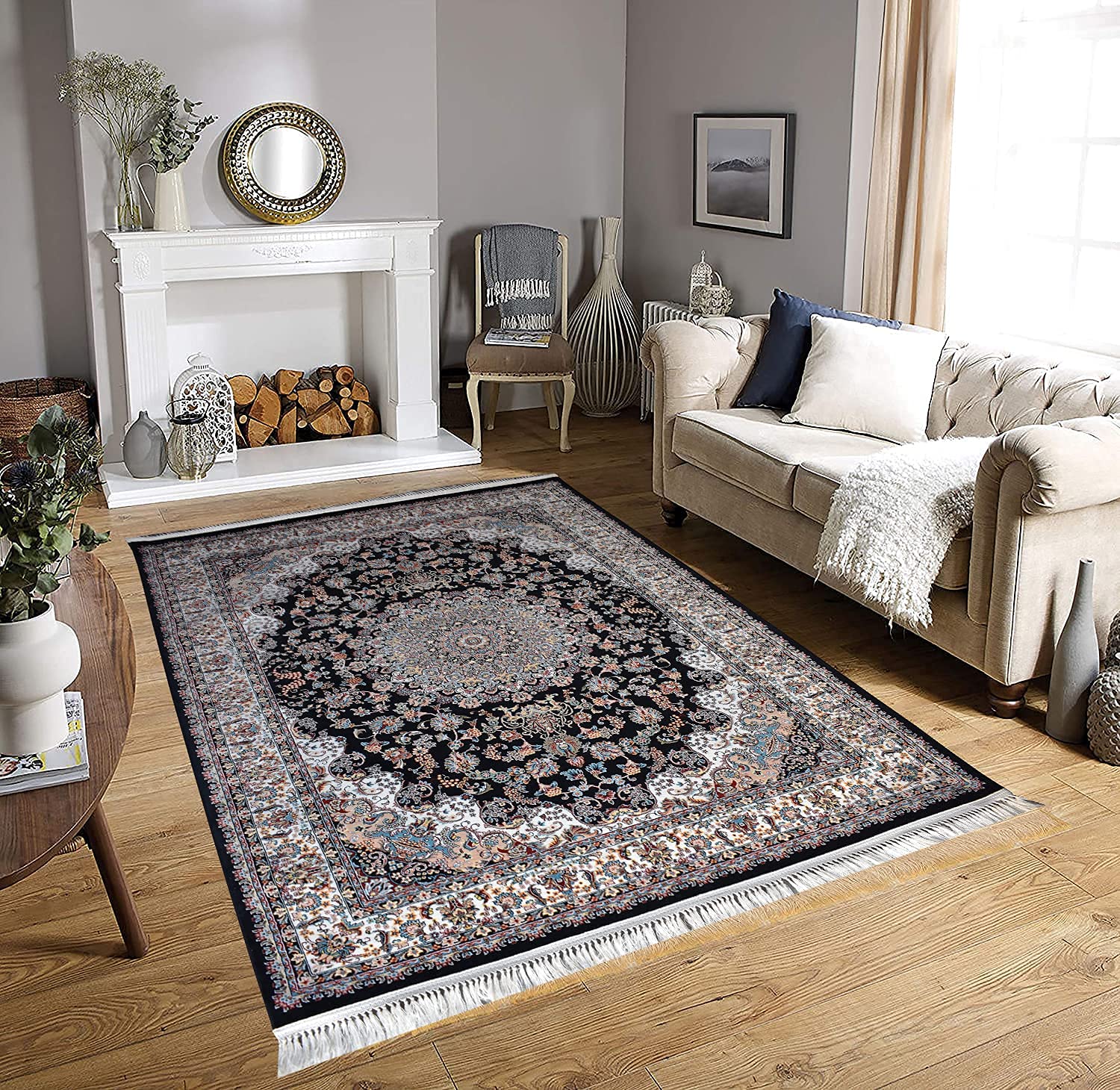 Premium Persian Irani Silk Carpet