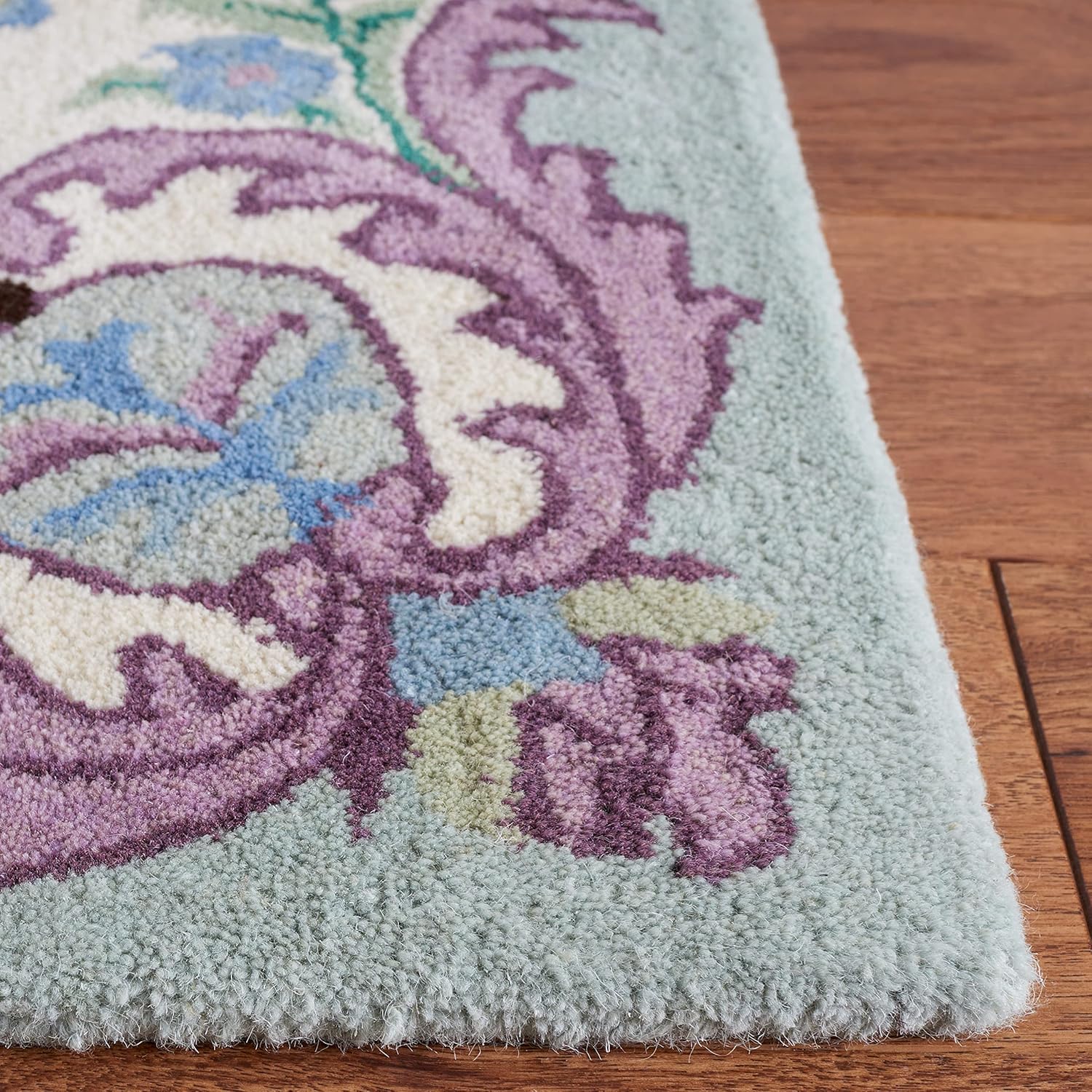 Persian Floral Wool Rug