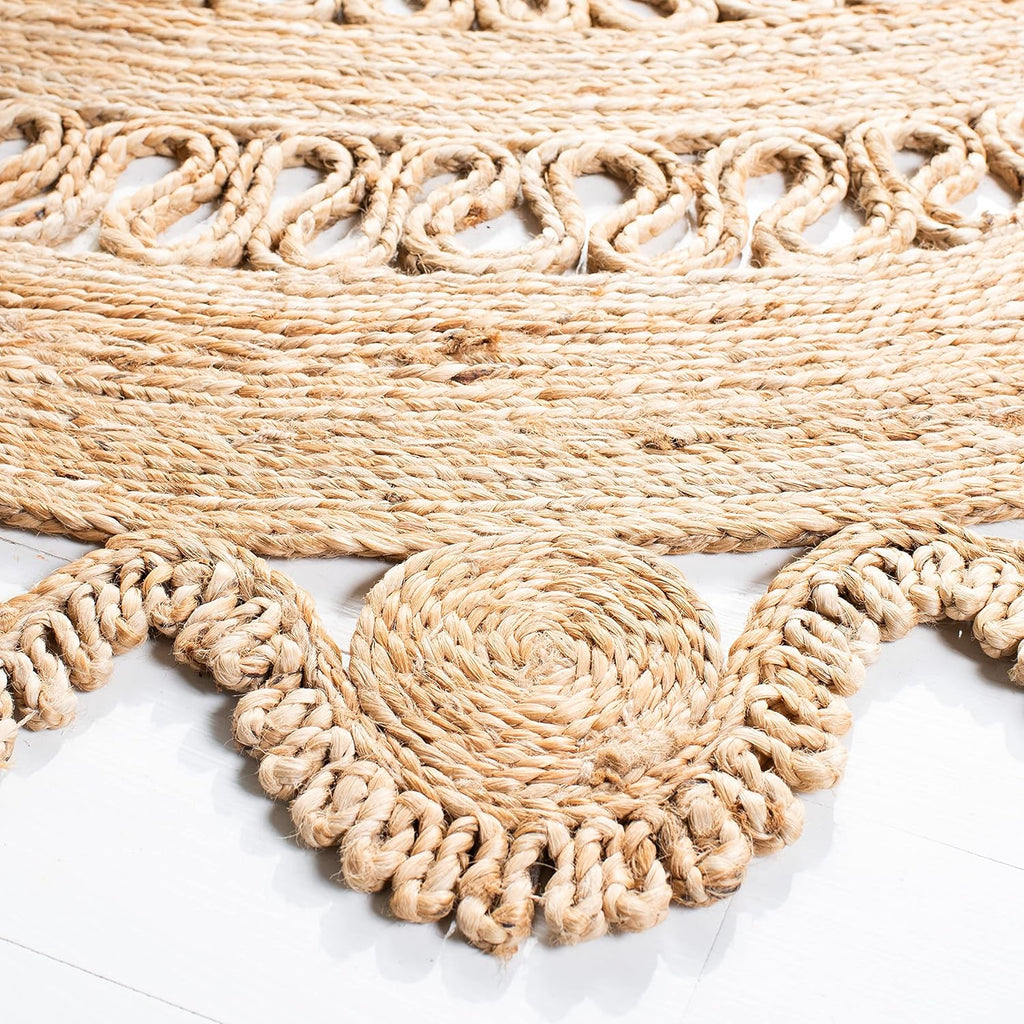 Handmade Circular Rug for Stylish Interiors