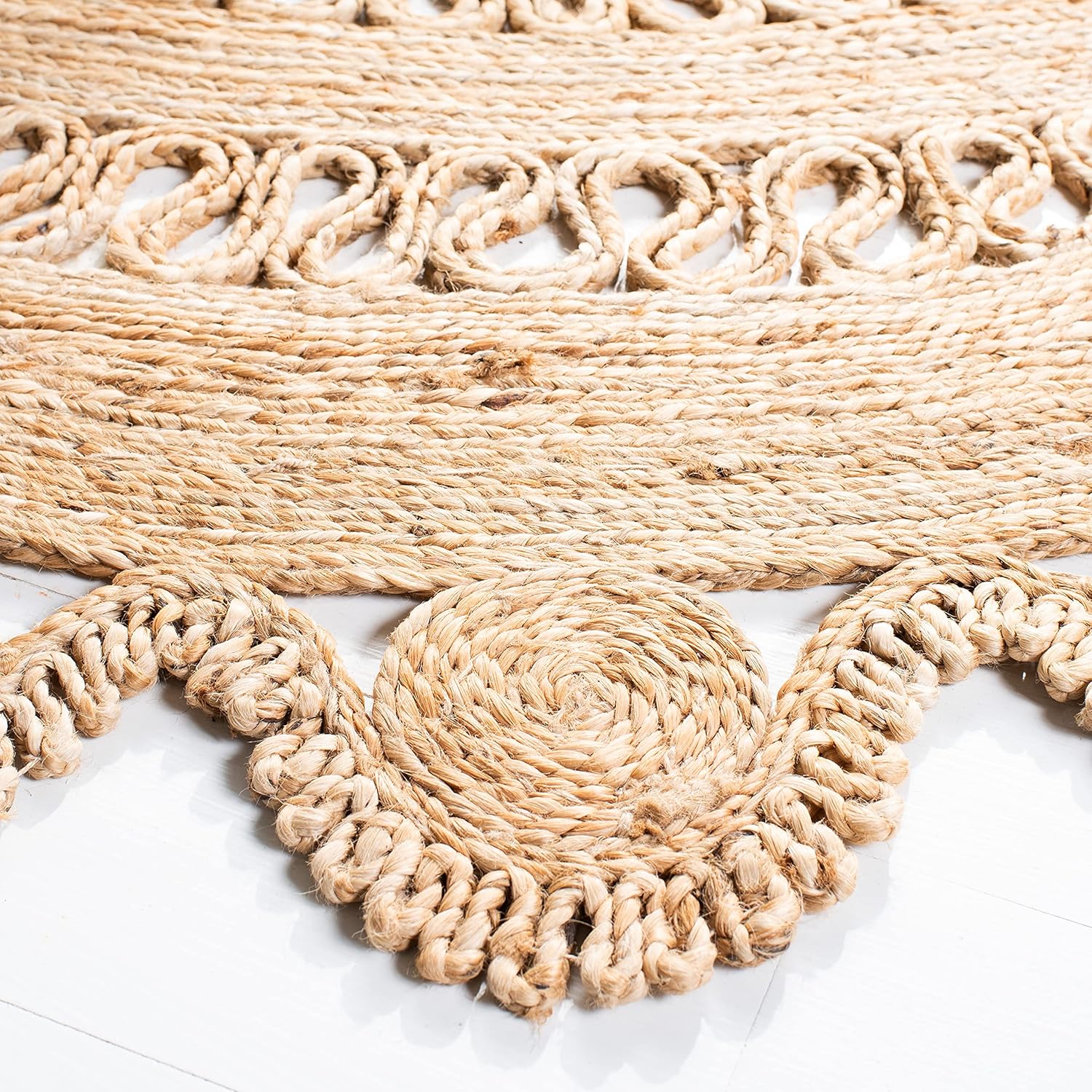 Handmade Circular Rug for Stylish Interiors