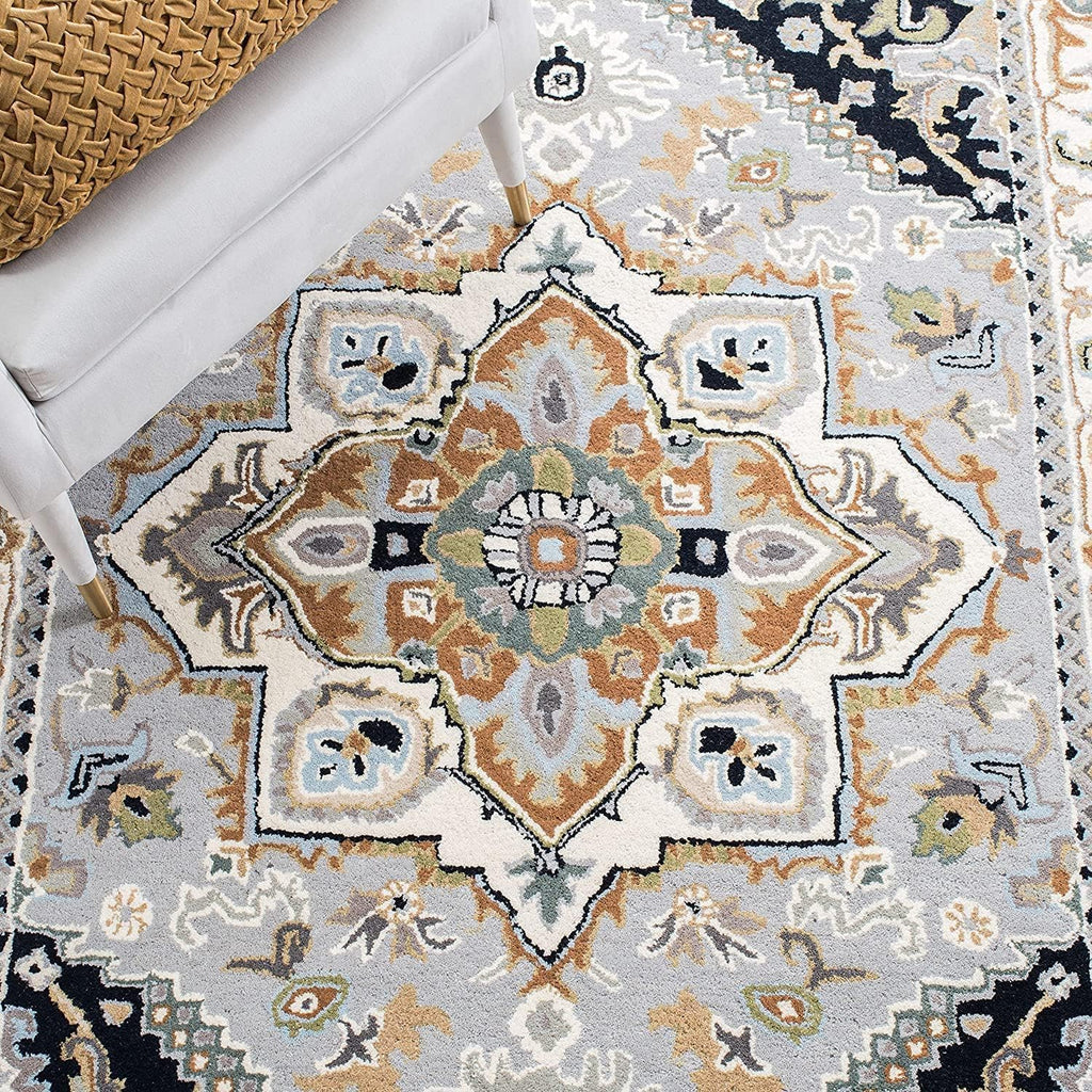 Persian Floral Wool Rug