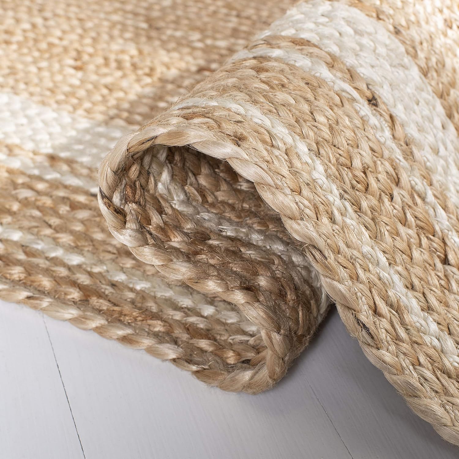 Handmade Border Jute Carpet