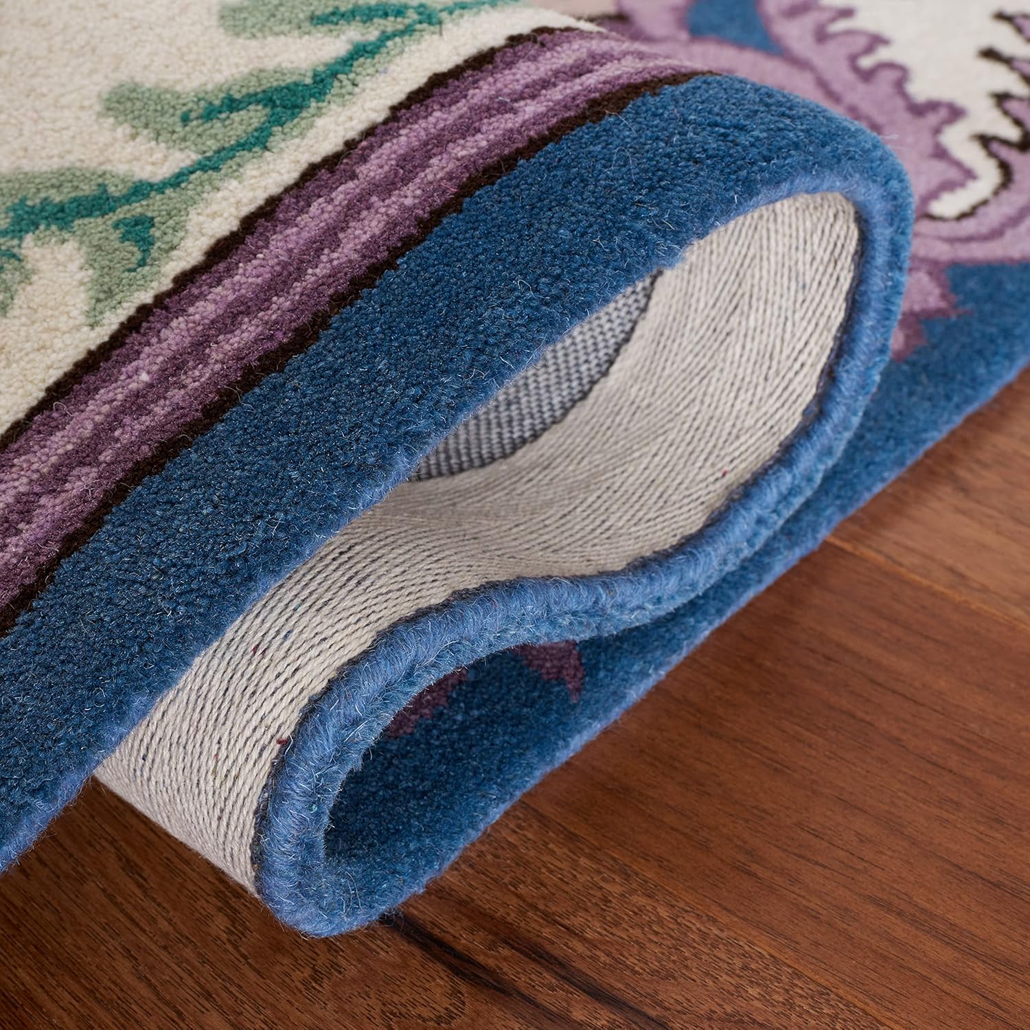 Persian Floral Wool Rug