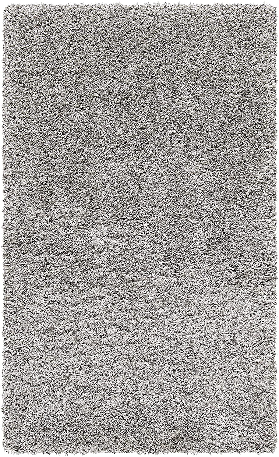 Urban Grey Thick Shaggy Area Carpet