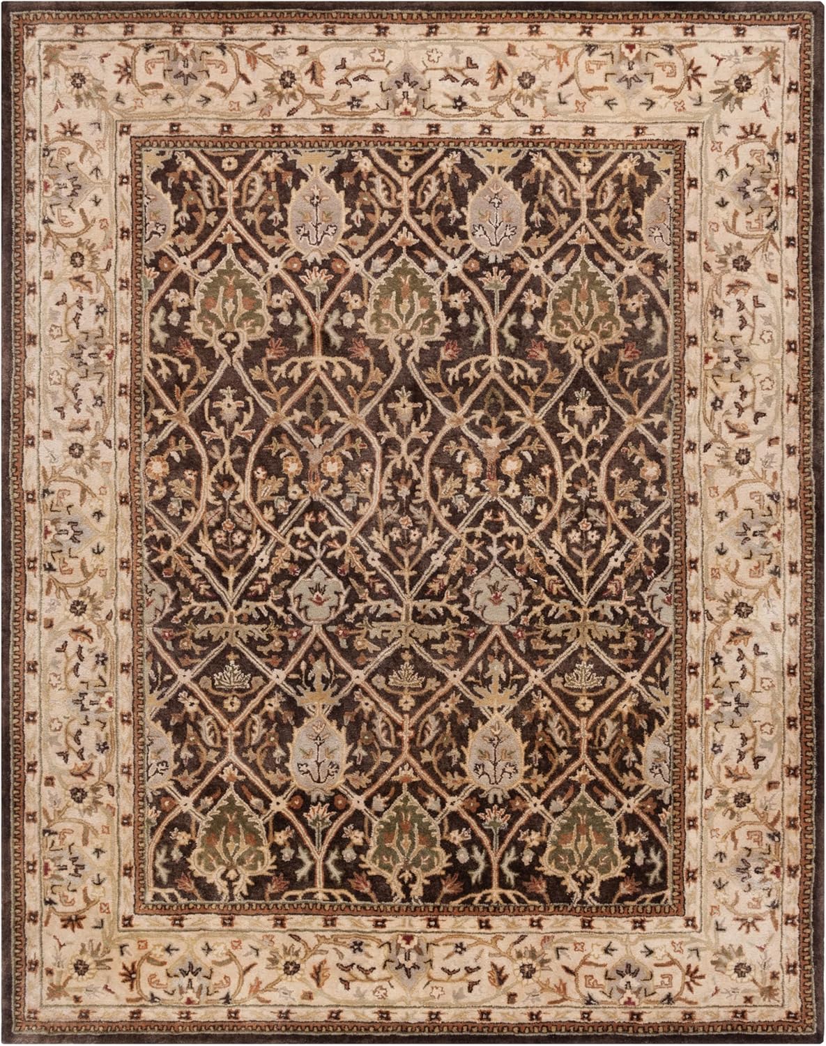 Persian Floral Wool Rug