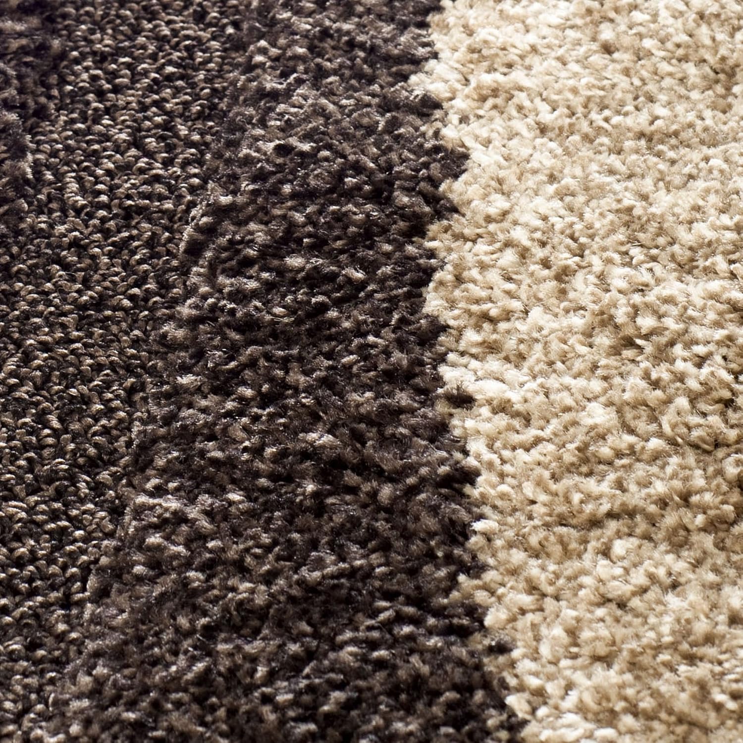 Luxury Shaggy Brown Carpet & Rug