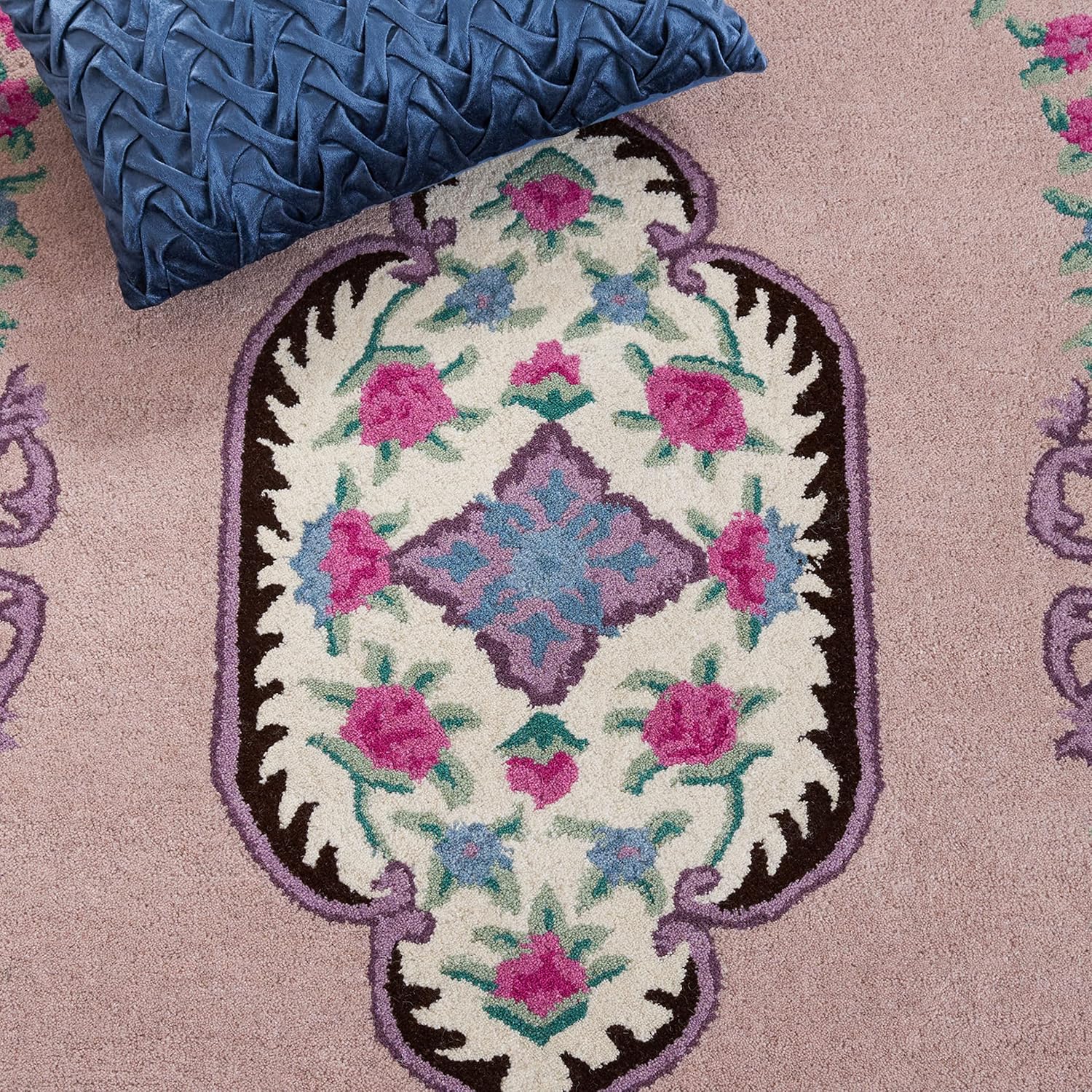 Persian Floral Wool Rug
