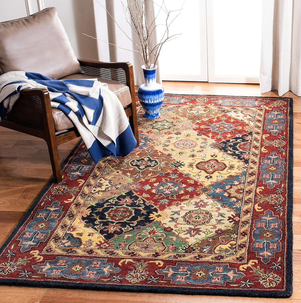 Persian Floral Wool Rug