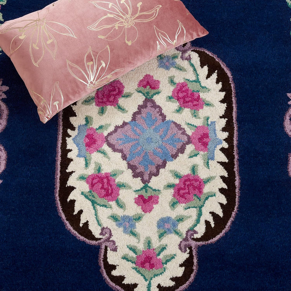 Persian Floral Wool Rug