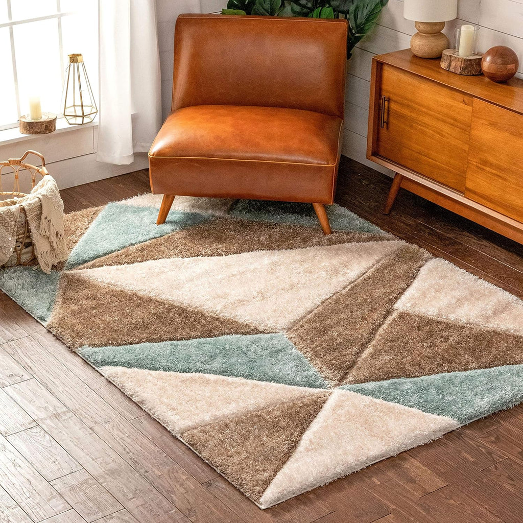 Super Soft Designer Triangle Carpet & Rug