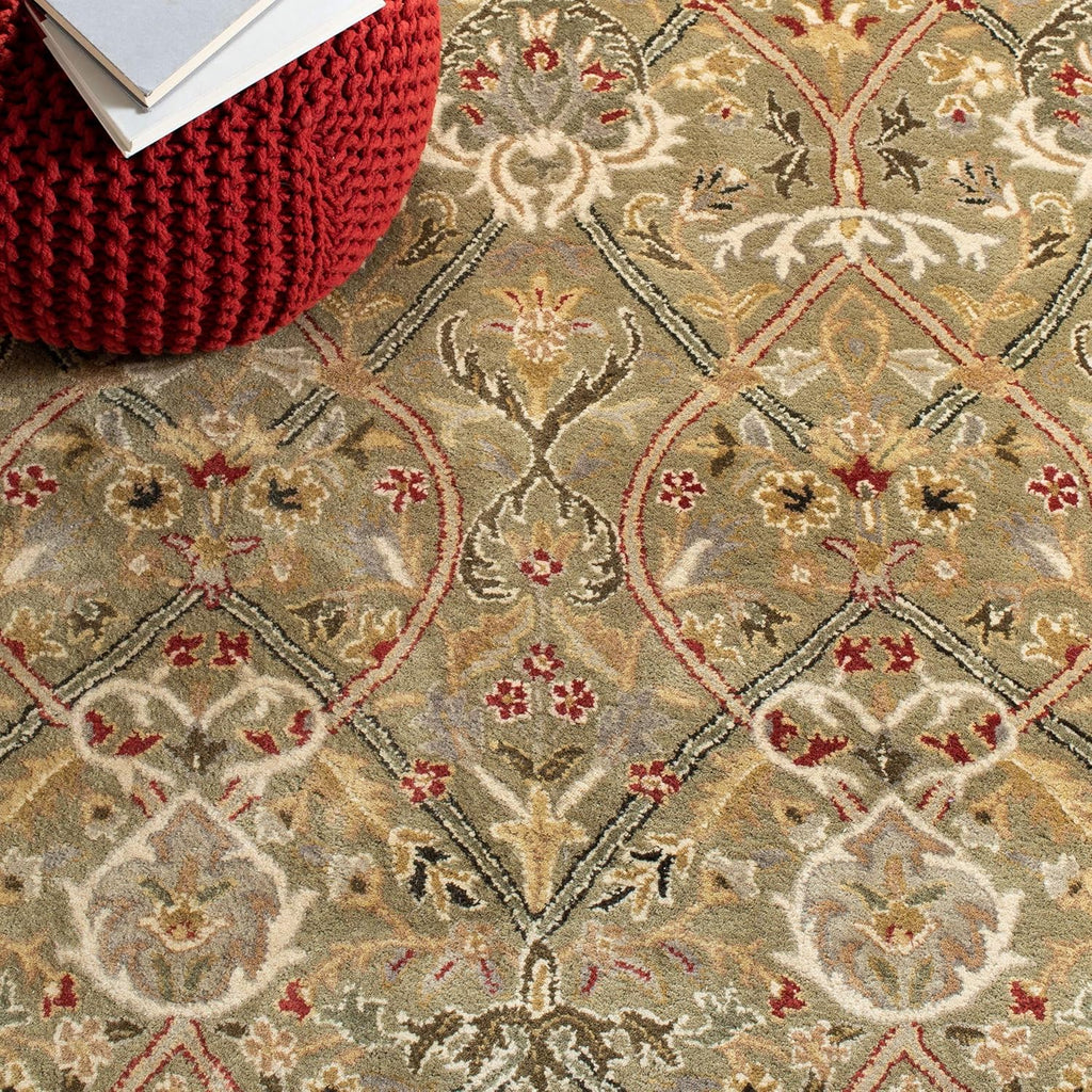 Premium Traditional Floral Border Area Rug