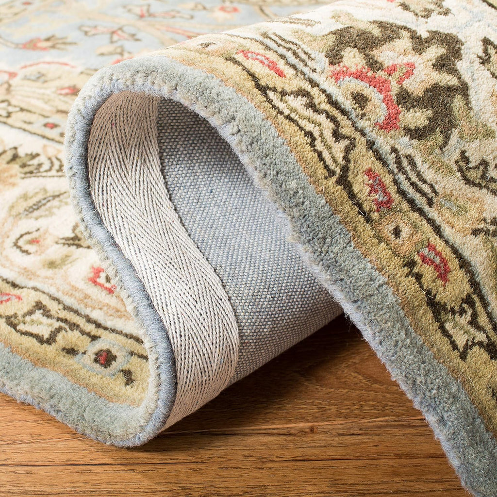 Grey Persian Border Carpet & Rug