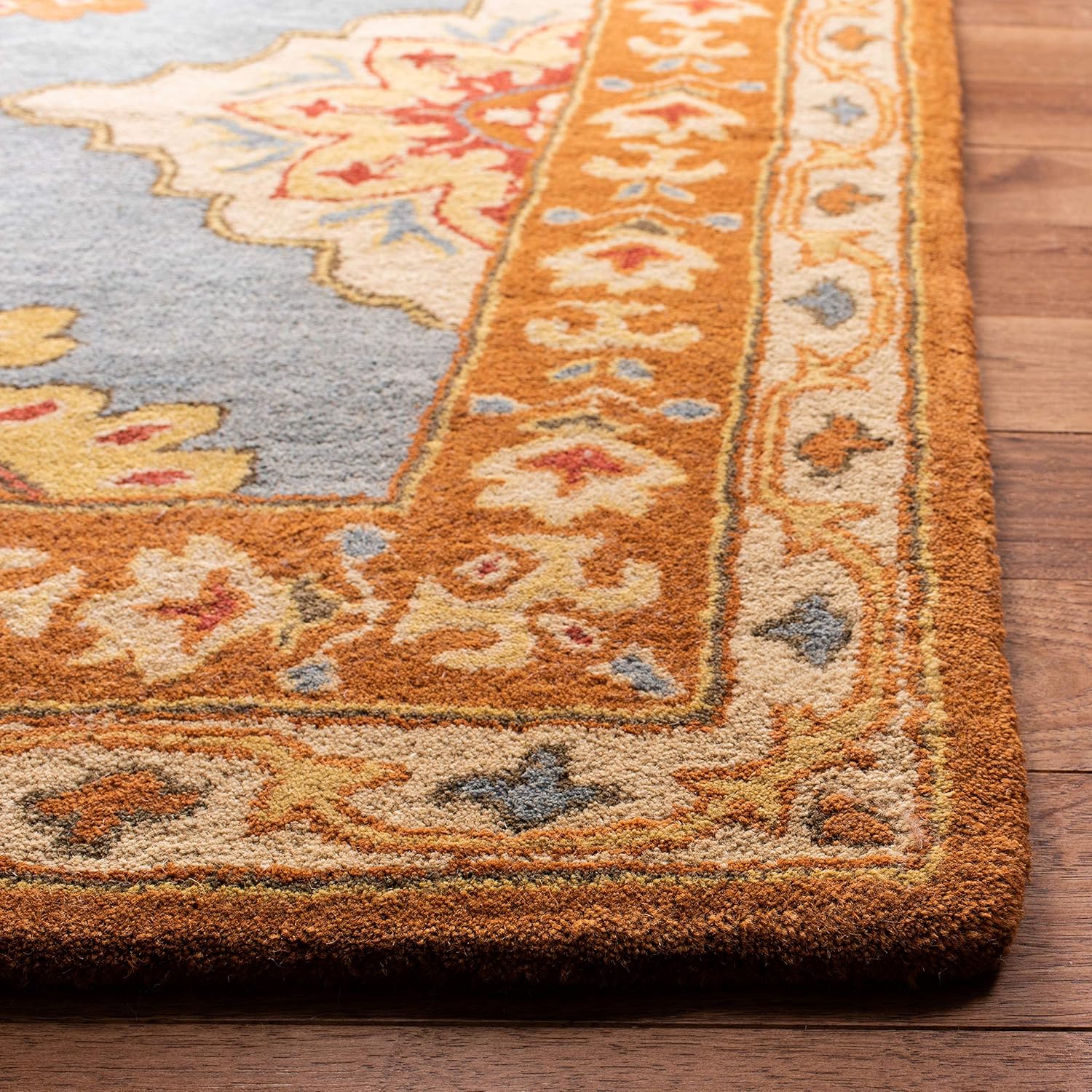 Persian Floral Wool Rug