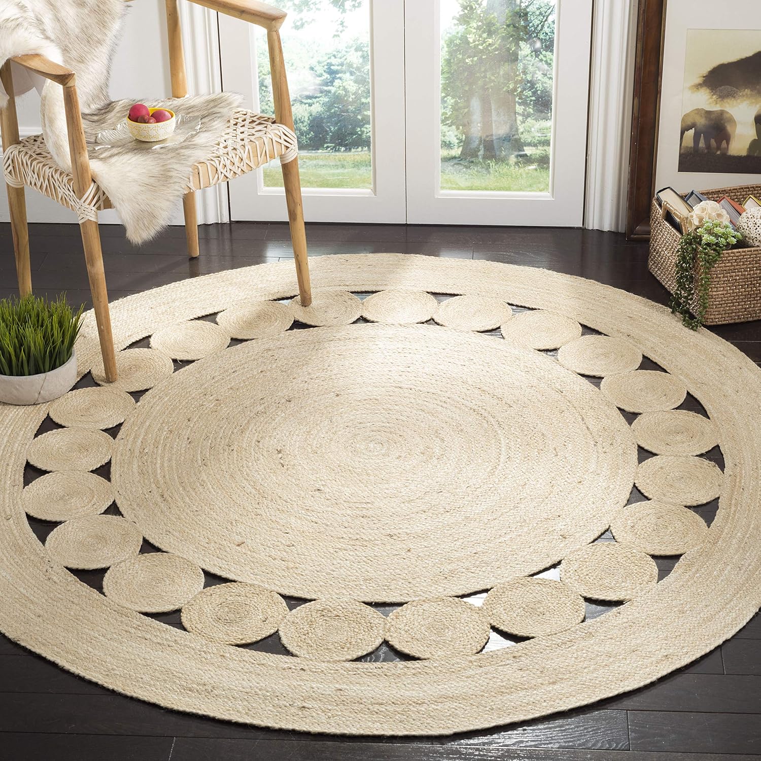 Artisan Handwoven Jute Carpet