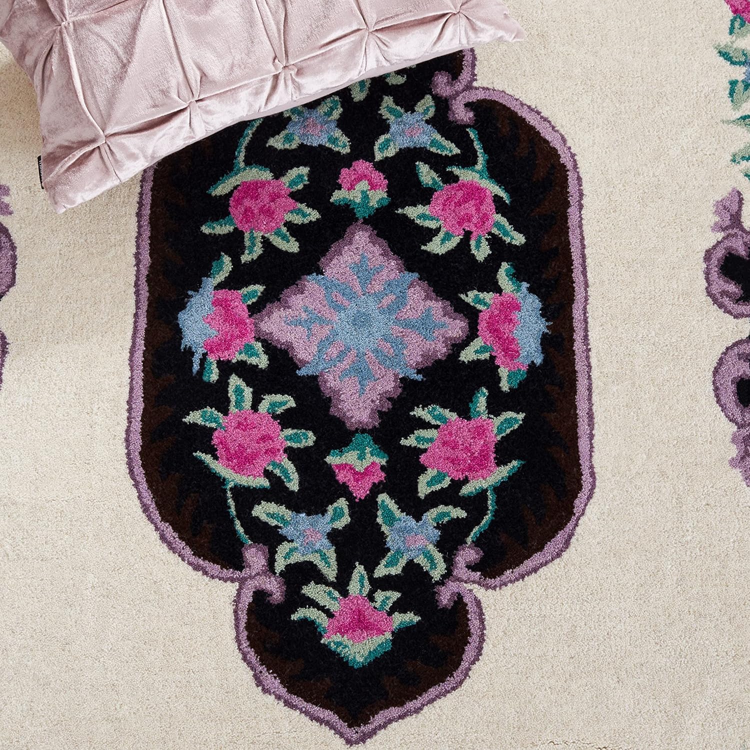 Persian Floral Wool Rug