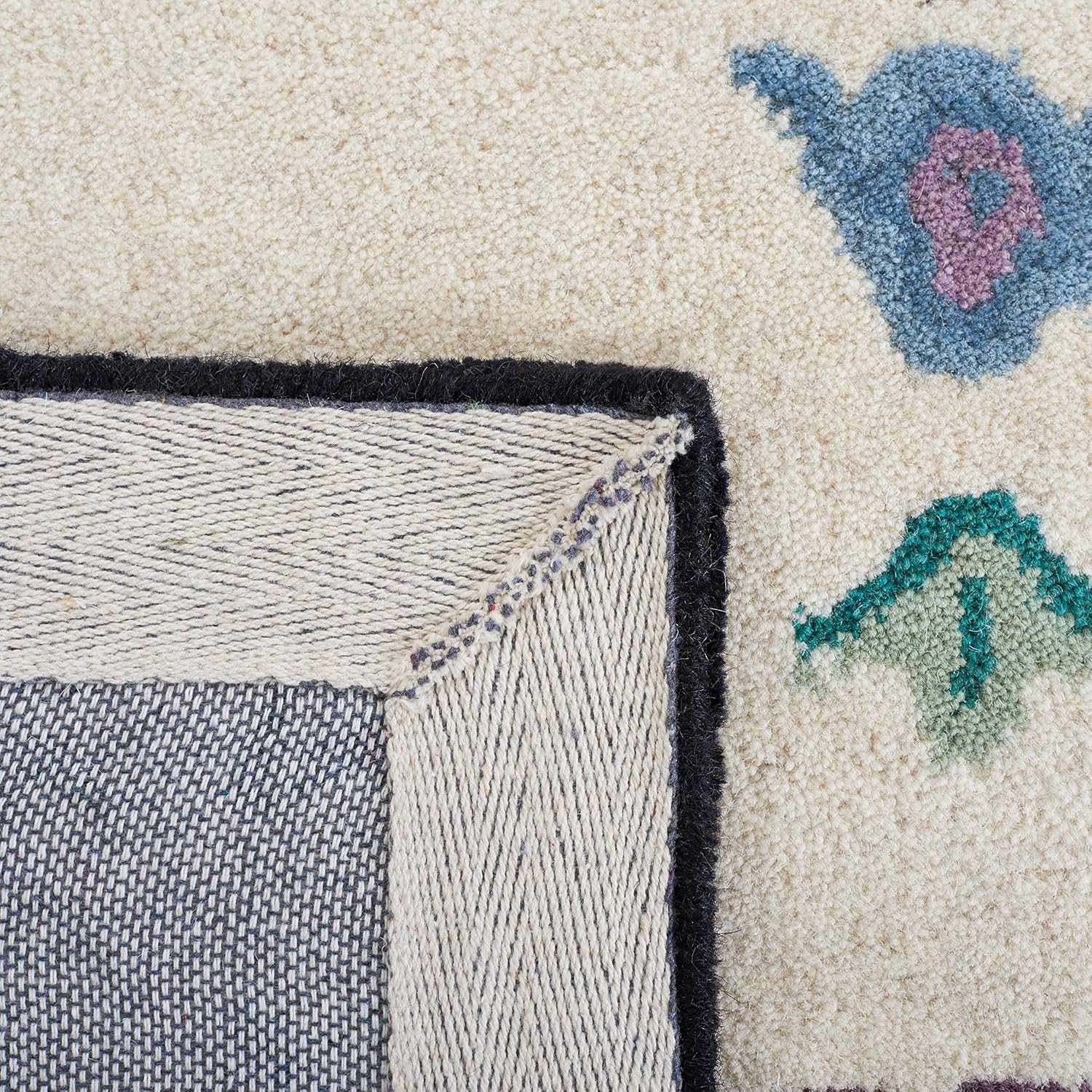 Persian Floral Wool Rug