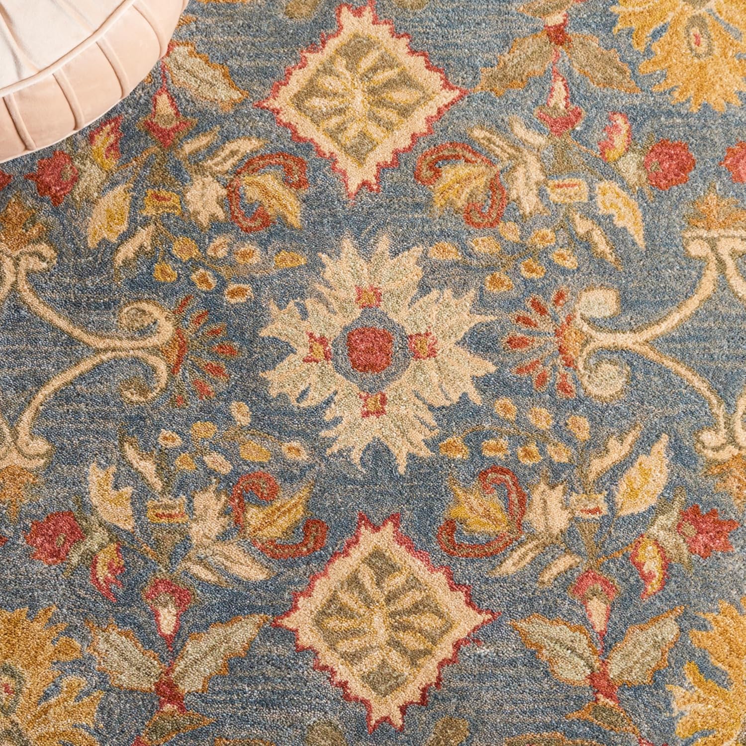 Persian Floral Wool Rug