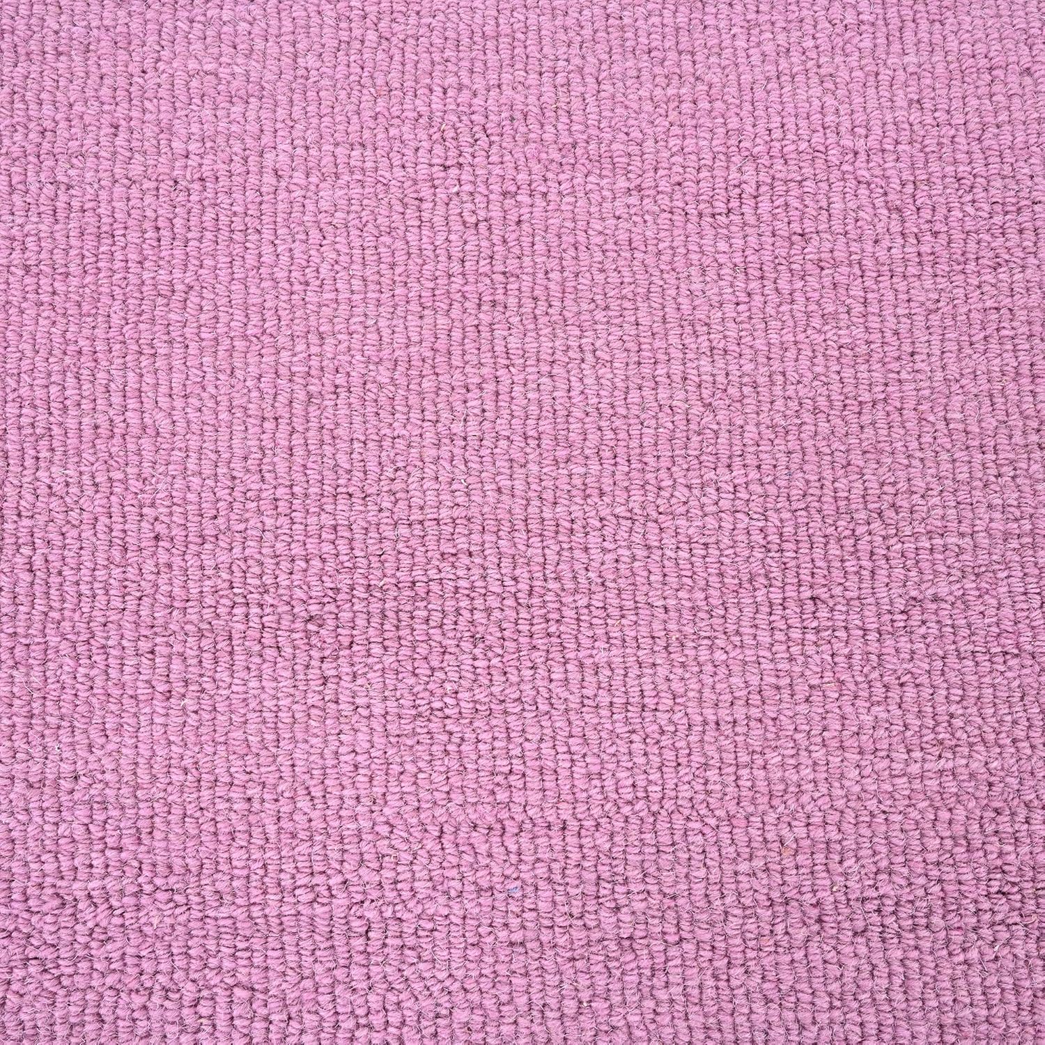 Designer Pink Wave Border Rug