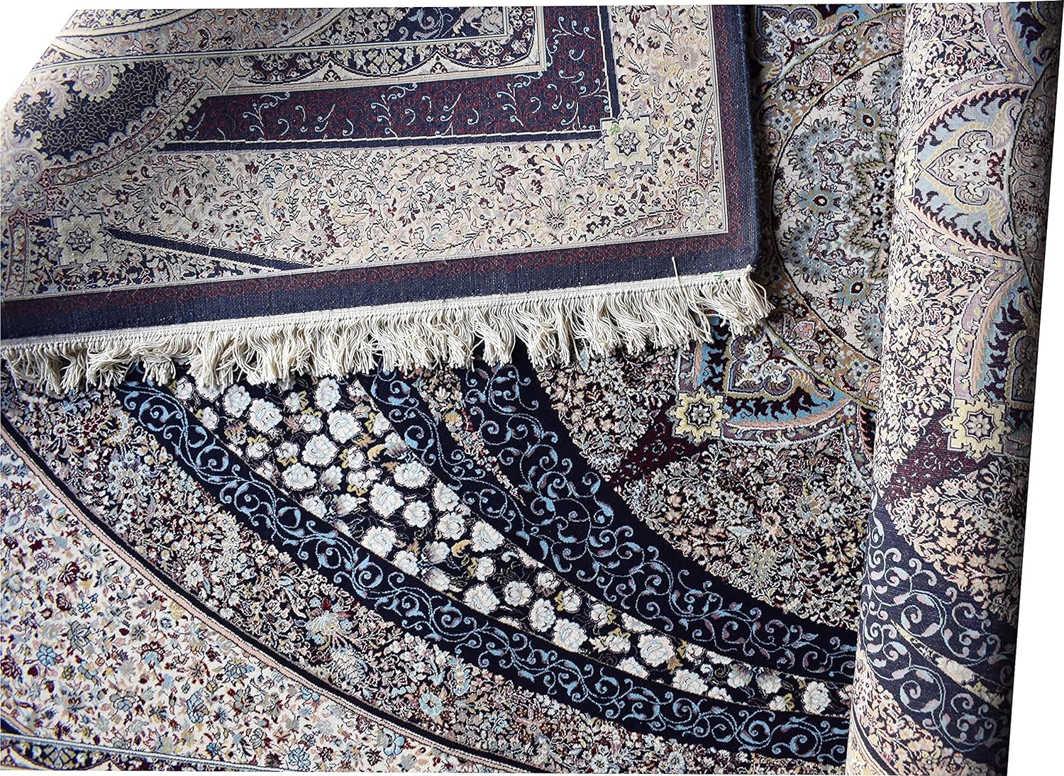 Premium Persian Irani Silk Carpet