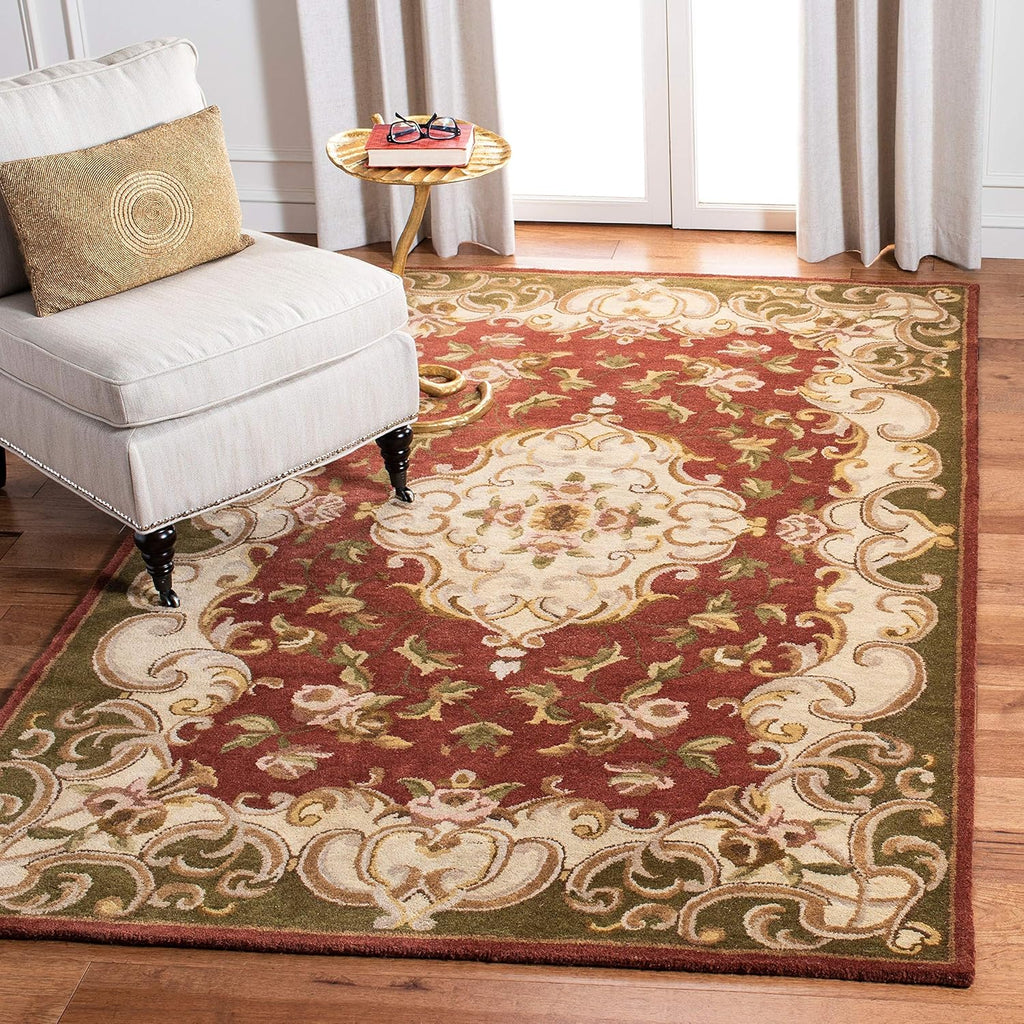 Persian Floral Wool Rug