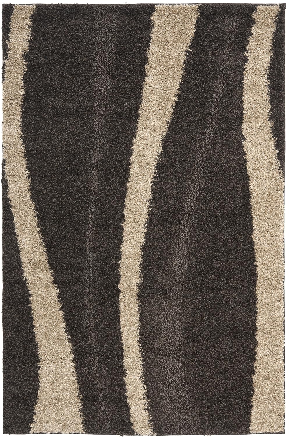 Luxury Shaggy Brown Carpet & Rug